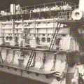 Sulzer diesel engine  ca 1969